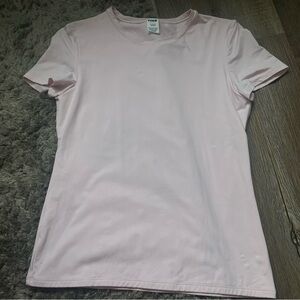 PINK Victoria's Secret Light Pink Crewneck Short-Sleeve Tee